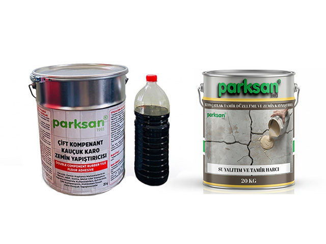 KAUÇUK KARO ZEMİN YAPIŞTIRICISI VE BETON ÇATLAKLARI SU YALITIM TAMİR HARCI