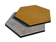 61010-01 Kauçuk Karo Altıgen Modeli Özel Renkler