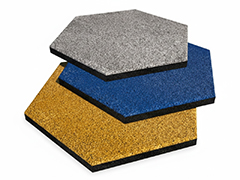 61010-04 Kauçuk Karo Altıgen Modeli Özel Renkler