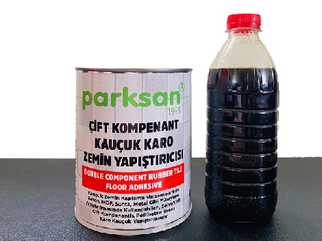 61600 - Çift Kompenant Kauçuk Karo Zemin Yapıştırıcısı (3 kg)