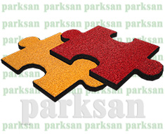 61202-02 Epdm Yüzeyli Kauçuk Karo Zemin Kaplama Puzzle Modeli