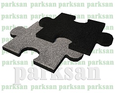 61004-02 Kauçuk Karo Puzzle Modeli Standart Renkler