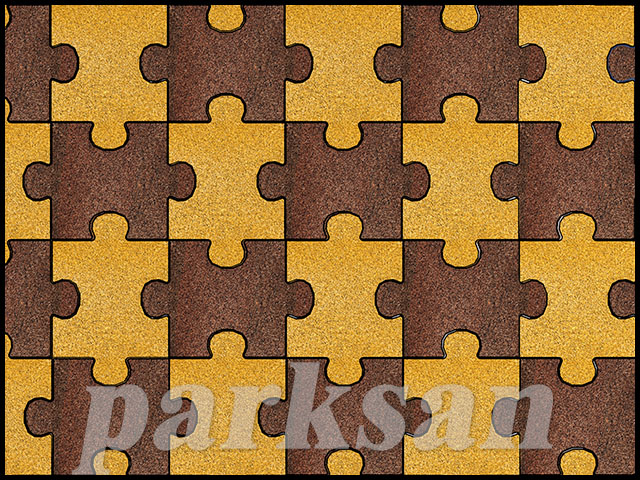 05.02 Kauçuk Karo Puzzle Modeli Özel Renkler