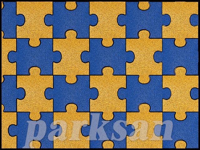 05.03 Kauçuk Karo Puzzle Modeli Özel Renkler